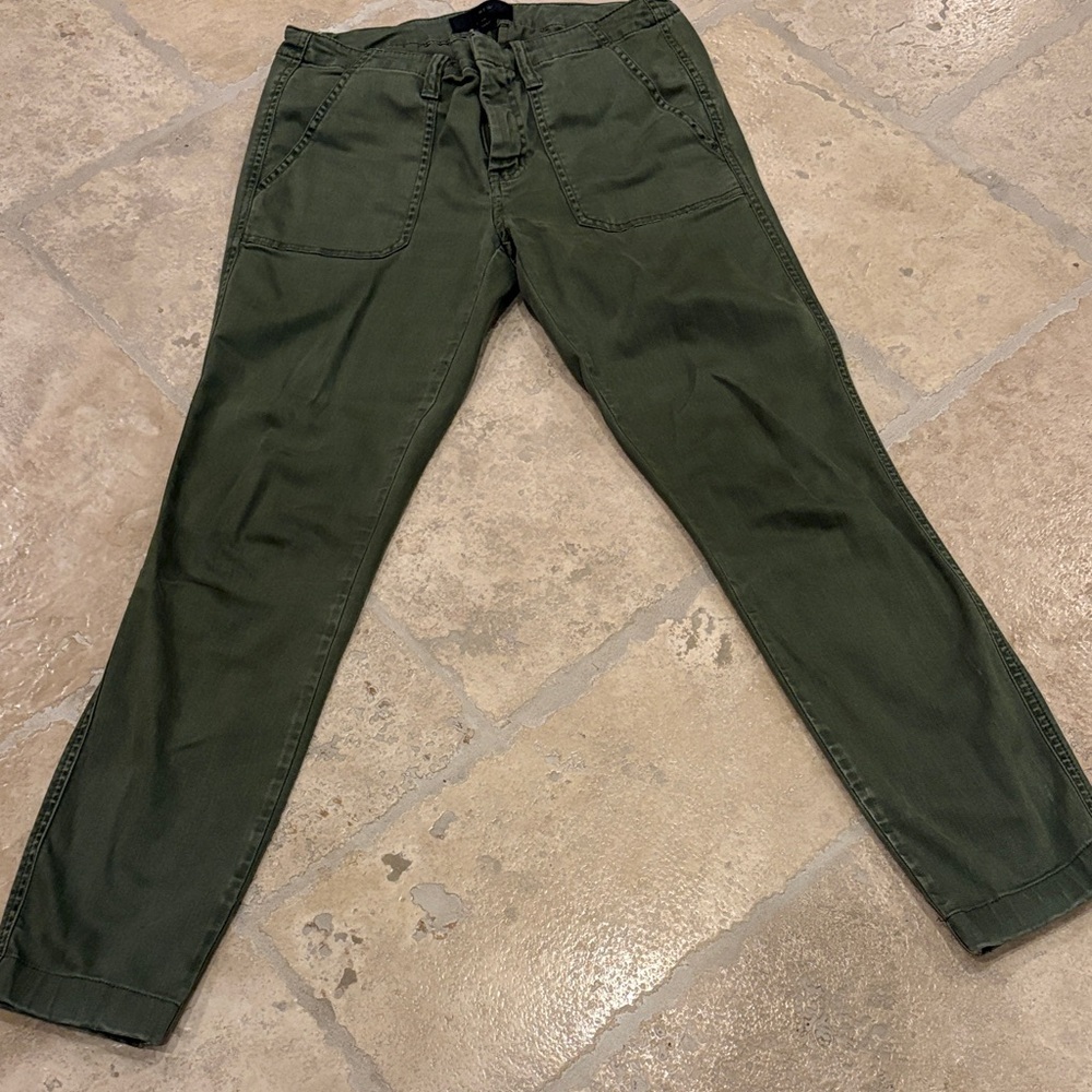J. Crew Olive Green Skinny Pants
